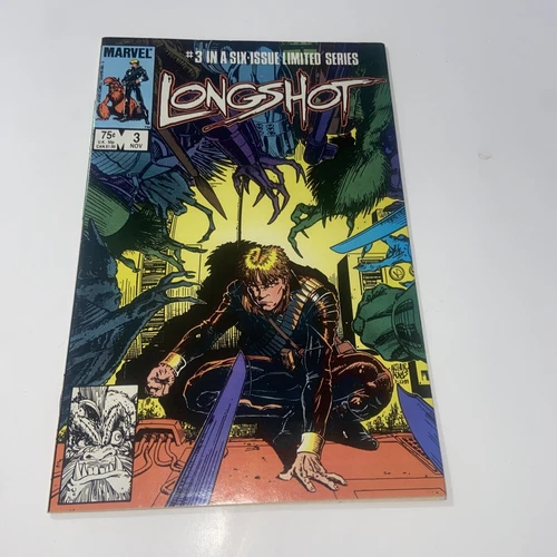 Longshot #3 1st Mojo Marvel Comics X-men Art Adams 1985