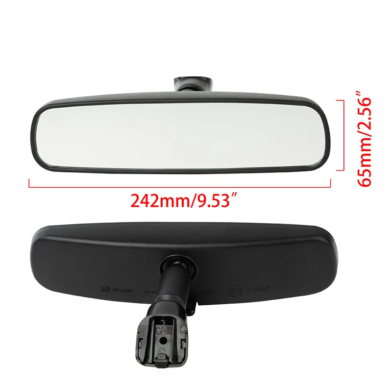 Rectangular Car Interior Rear View Mirror Assembly For Nissan 350Z (Z33) 03-05 - Image 3 of 4