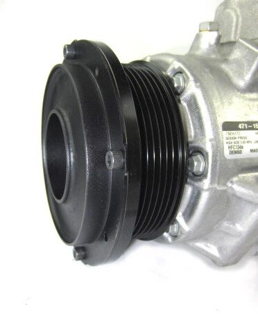 Compresor de aire acondicionado OEM Denso 7SEH17C para Lexus GS460, IS F, LS460 QR Foto 2 de 4
