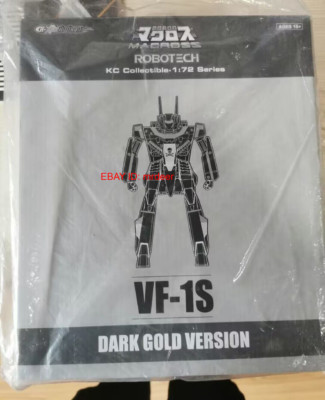 Kitz Concept Robotech 1/72 Vf-1S Black Gold Macross Limited Figures Model