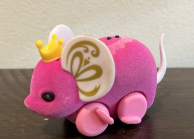 Moose Little Live Pets Lil Mouse Pink Apple I Move & Sound Interactive Toy Works