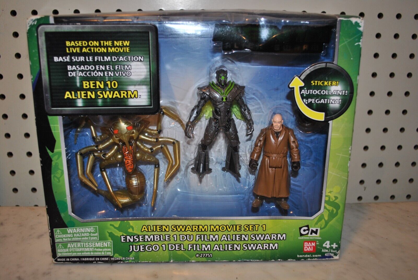 NEW Ben 10 - ALIEN SWARM MOVIE SET 1 - Queen VALIDUS Nanomech 4 Action  Figures