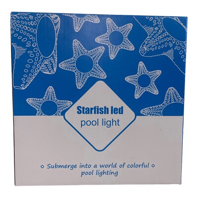 Above Ground Pool Light LED Multicolor New Starfish