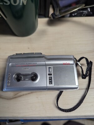 Sony M-670V Microcassette Recorder Clear Voice Plus & VOR System Parts Or Repair