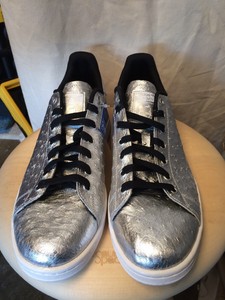 adidas stan smith hombre plata