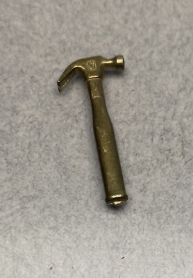 Vintage Crc Miniature Small Metal Dollhouse Hammer