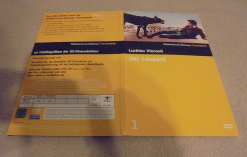DVD Luchino Visconti Der Leopard - SZ-Cinemathek Alain Delon Burt Lancaster üb