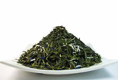 Green Tea Coconut Natural Loose leaf Tea 1/4 LB