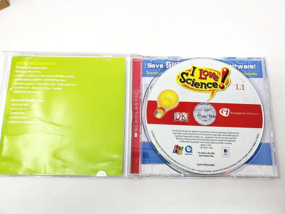 I Love Science (Windows/PC) Grades 2-5 DK Interactive - Image 3 of 4