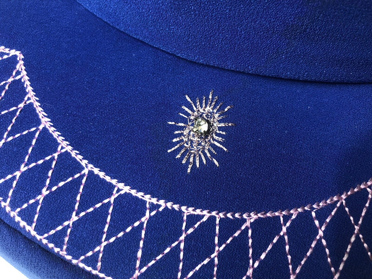 Beautiful Dress Hat / Church Hat by Psalms CIV At First AME, tradition of church hats lives on - YouTube main image 4