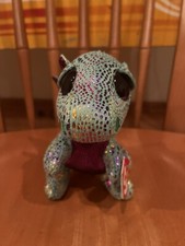 TY Beanie Baby 6" CINDER the Green Dragon Plush Stuffed Animal