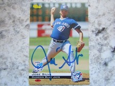Blue Jays Jose Silva Signed Autographed 1994 Classic Dunedin Blue Jays Nr.Mint