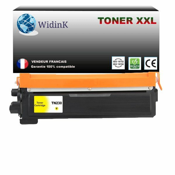 Toner TN-230 jaune haute précision pour les séries Brother MFC-9120CN