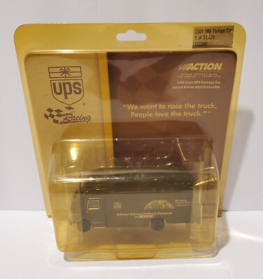 Action Performance NASCAR UPS Package Car 1:64 Scale Limited Edition Collectible