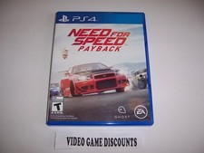 Original Box Case Replacement Sony PlayStation 4 PS4 NEED FOR SPEED PAYBACK