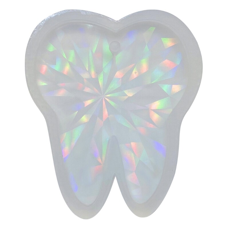 Diy Big Tooth Mold Keychain Silicone Mold Pendant Decoration Mold