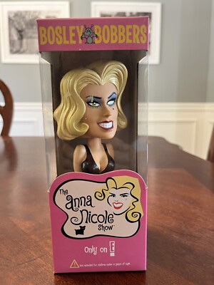 Anna Nicole Smith Bobblehead Doll Bosley Bobbers 2002 with Box 7''