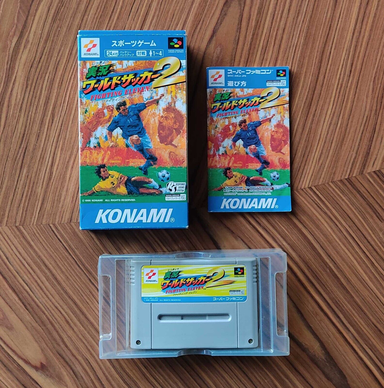 Fighting Eleven 2 Super Famicom Snes Japon International Superstar Soccer Konami