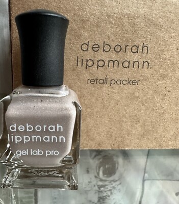 Deborah Lippmann Nail Polish DIRTY LITTLE SECRET  15mL NEW Box Grey Gel Lab Pro 