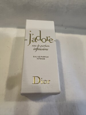 DIOR J'adore Eau de Parfum INFINISSIME 5ml-0.17oz Splash Travel Mini Size NiB