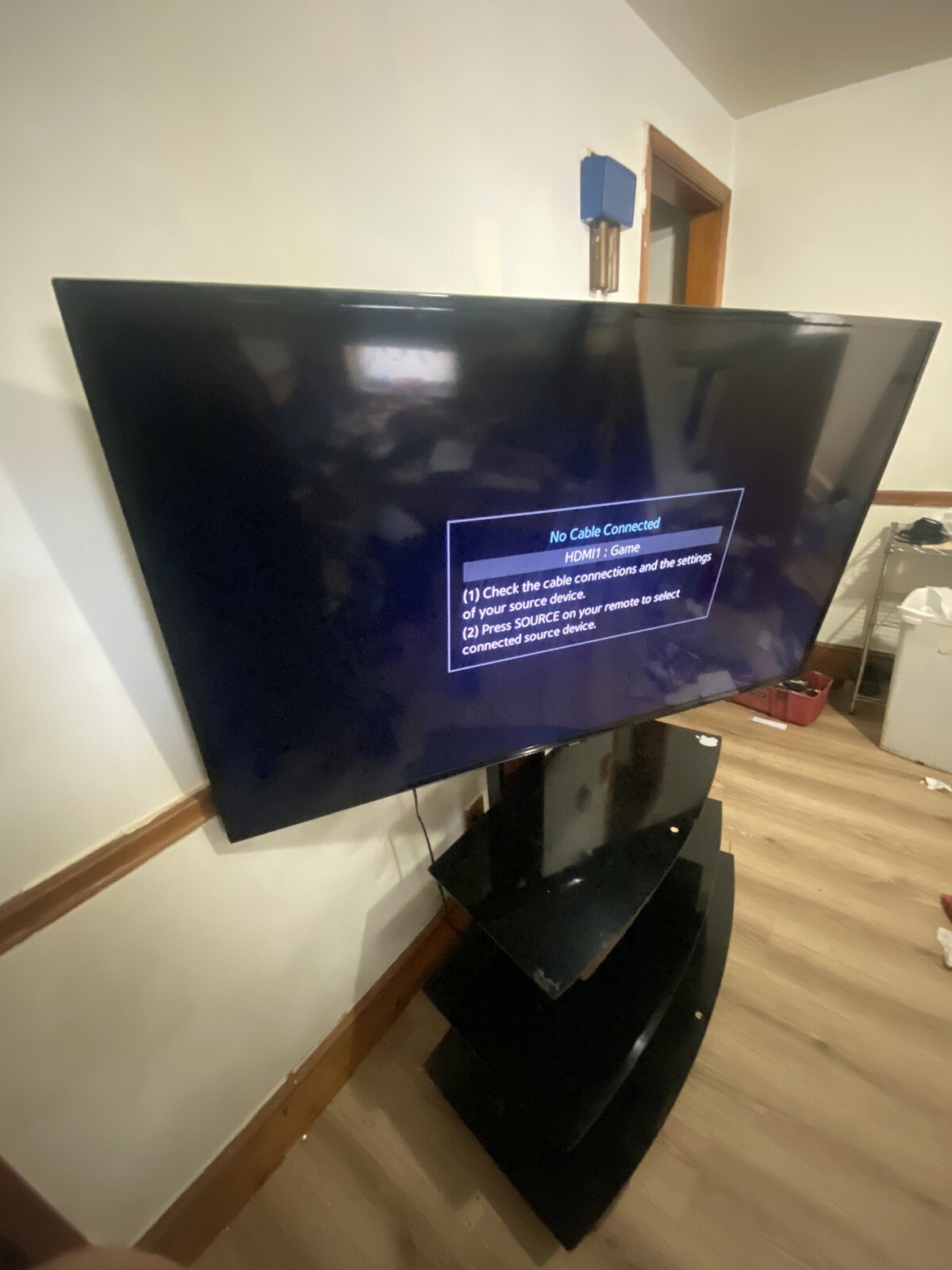 samsung smart tv 50 inch/Glass Stand-image