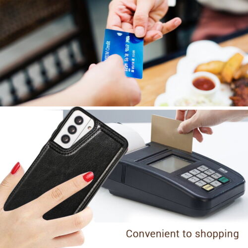 Leather Card Slot Wallet Case Cover Kickstand For Samsung Galaxy A13 A33 A53 A73 - Picture 65 of 81