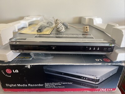 LG LRM-519 DVR Progressive-Scan Multiformat DVD-RW Recorder HDD - Not Tested