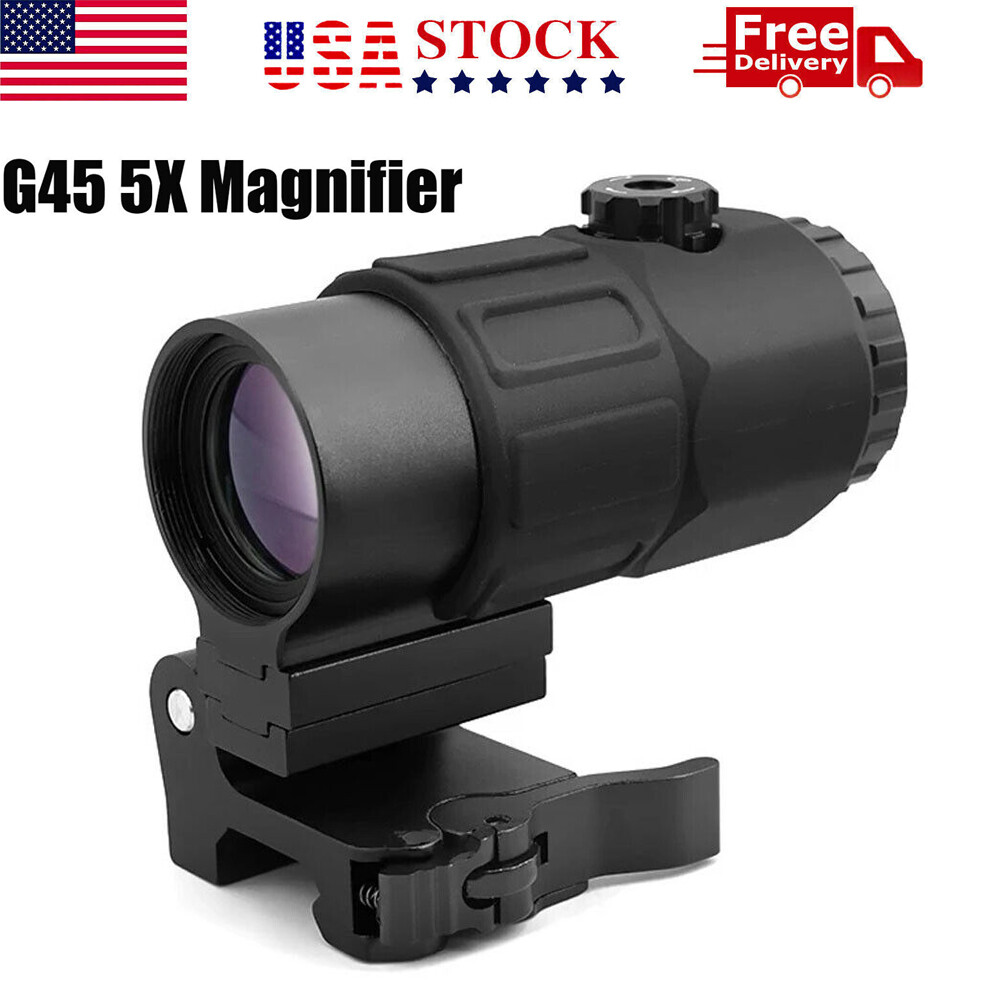 4X G45 Sight Magnifier 558 Holographic Red Green Dot Clone