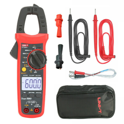 UNI-T UT204+6000 True RMS Digital Handheld Clamp meter AC DC NCV Multimeter 600A