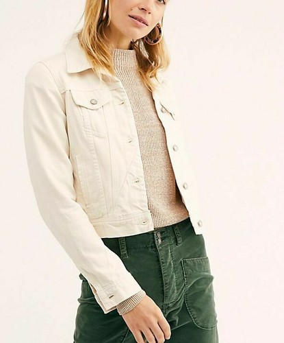 chicos white jean jacket