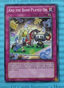 PRIO-EN079-1st EDITION AND THE BAND PLAYED ON YU-GI-OH