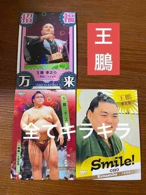 Sumo Card BBM Oho Sparkly 3-Card Parallel Set