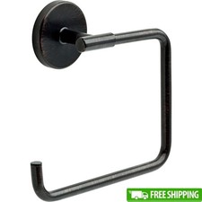 Venetian Bronze Square Towel Ring Bathroom Towel Holder Wall Mounted Accessory