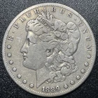 1889-CC Morgan Silver Dollar $1 VF Details Very Fine Cleaned Key Date