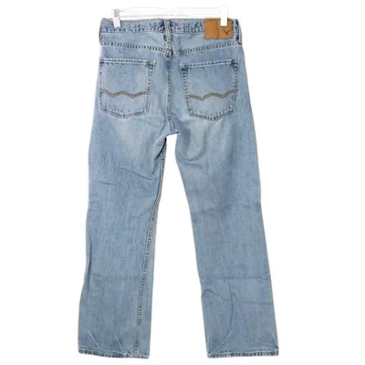 American Eagle Slim Straight Jeans Men s 28x30 Blue Denim 100% Cotton 