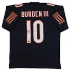 Luther Burden III Authentic Signed Navy Pro Style Jersey BAS Witnessed 2
