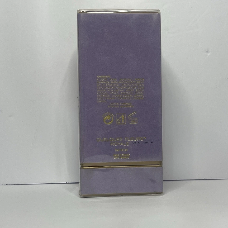 Quelques Flewurs Royale Eau de Parfum 3,4 OZ - Hecho en Francia - Caja Sellada NUEVO Foto 2 de 4