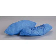 Alpha Pro Tech Sh-H1253-B Disposable Shoe Covers, Polyethylene, Blue, Slip