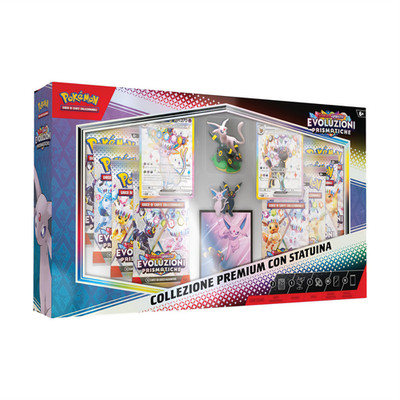 Pokémon TCG: Prismatische Evolutions - Premium Sammlung mit Figur [DEU]