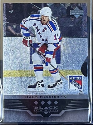 2005 UPPER DECK BLACK DIAMOND QUADRUPLE #179 MARK MESSIER