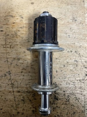 TNT チタン　リアハブ32H 135mm Vintage TNT MTB Hubs QR Ti shell 32H silver 8-speed Shimano non