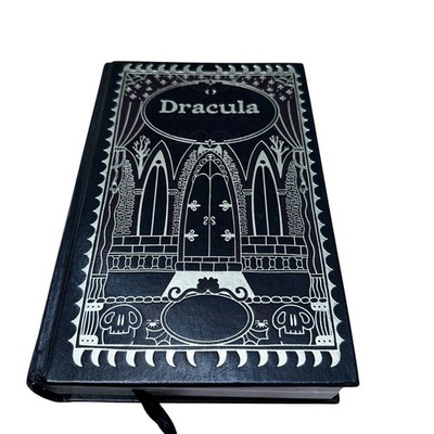 DRACULA & Other Horror Classics by Bram Stoker Deluxe Leather Bound Gilded Pages