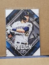 2022 Topps Fire - Christian Yelich #83 Milwaukee Brewers
