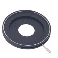 Verstellbare Irisblende 2–50 Mm Mikroskop-Irisblendenadapter Verstellbare