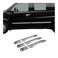 Chrom TüRgriff Blende FüR Mercedes Vito 1996-2003 3-TüR Edelstahl 6Tlg