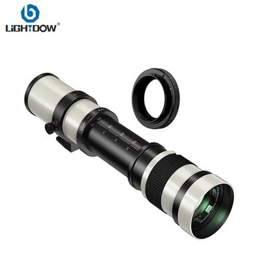 420-800mm F8.3-F16 Handzoom Teleobjektiv mit T-Mount für Nikon Canon Sony