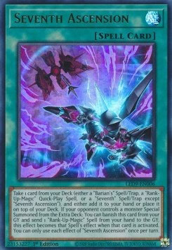 YuGiOh Seventh Ascension LED9-EN006 Ultra Rare Englisch Excellent 1st