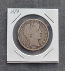 1897 Barber Half Dollar ~ Nice Type Coin ~90 % Silver ~ Free Shipping