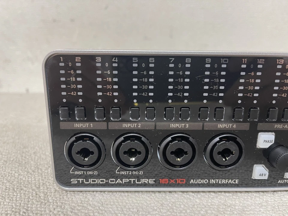 Roland STUDIO-CAPTURE UA-1610 with Power Supply and Rack Mount Tested Working - Image 3 of 4