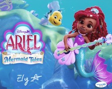 Elizabeth Phoenix Caro "Ariel Mermaid Tales" Signed Autograph 8x10 Photo ACOA